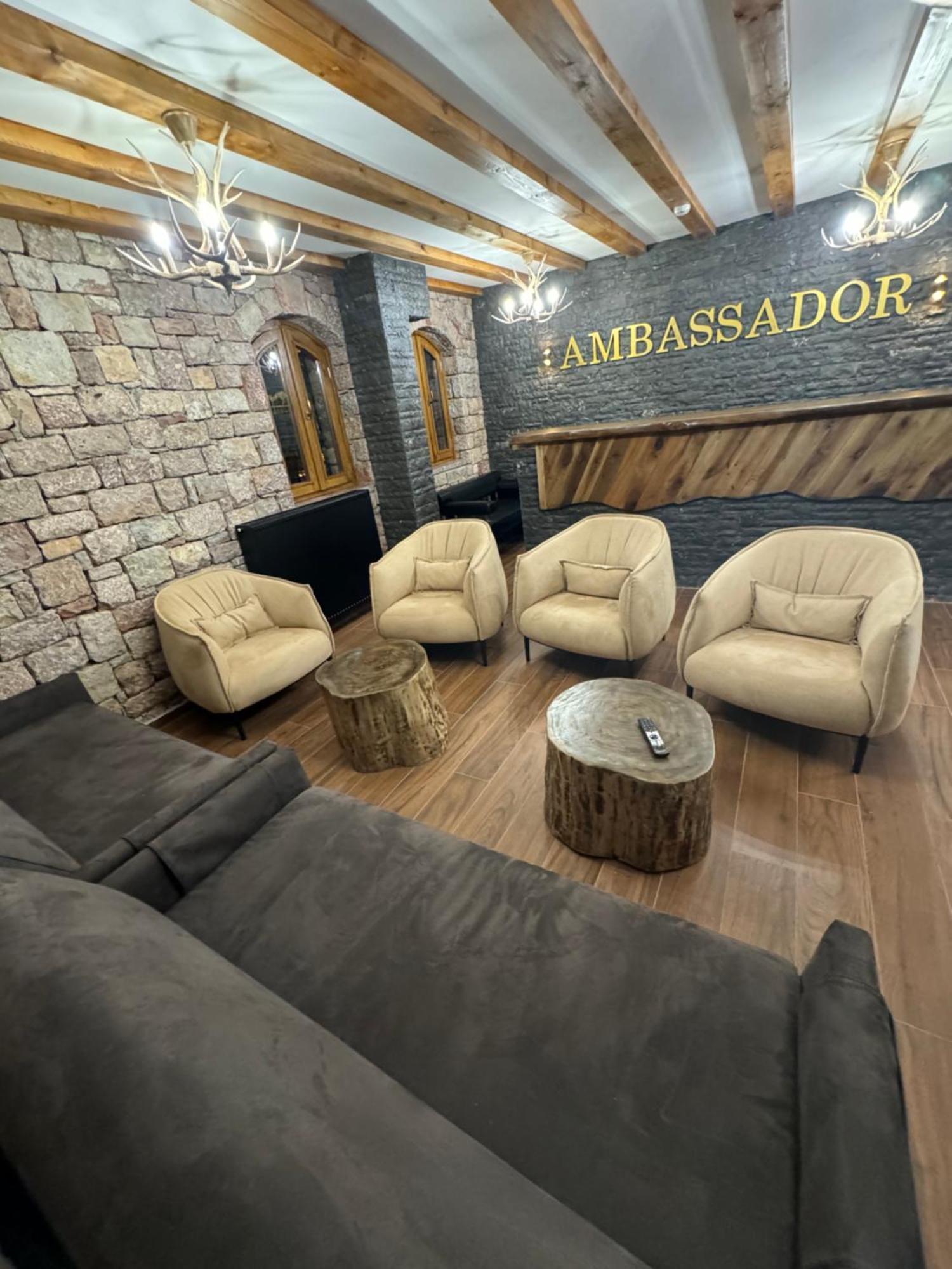 Hotel Ambassador Voskopojë Esterno foto